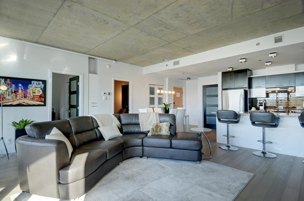 Апартаменты Les Immeubles Charlevoix - Le 760-516 Квебек Номер фото